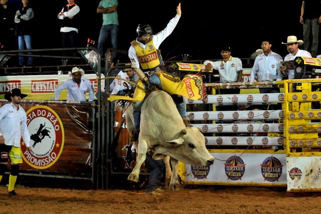 O time do campeonato milionário chega pela primeira vez em Campo Grande para dar show de montarias<br />Foto: Divulgação