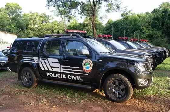 Novas viaturas que serão entregues à Polícia Civil<br />Foto: Divulgação PC