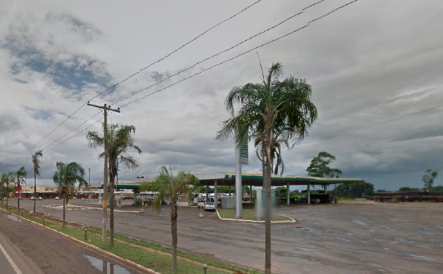  O posto de combustível às margens da rodovia BR-262, próximo ao anel viário de Três Lagoas<br />Foto: Reprodução/Google Street View