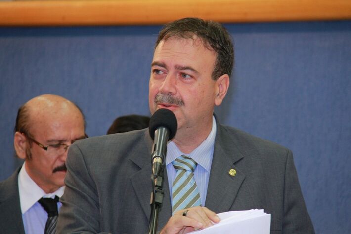 Vereador Paulo Siufi, presidente da Comissão Permanente de Saúde.