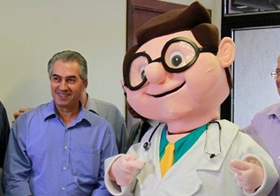 Governador e o Dr. Saúde/Foto: Wanderson Lara