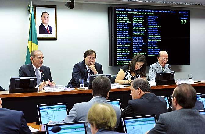 Deputado Marcelo Castro é o relator da comissão da Reforma Politica. Foto: Luis Macedo / Câmara dos Deputados