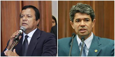 Amarildo Cruz (PT) e Rinaldo Modesto (PSDB)