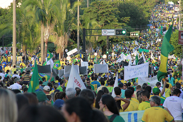 Manifestações de 15 de março levaram pelo menos 50 mil manifestantes para as ruas.