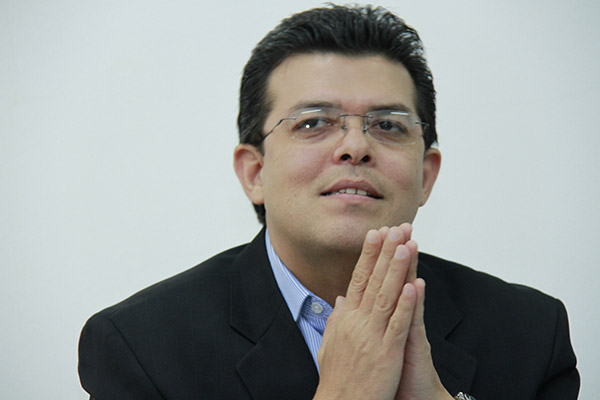 Prefeito Gilmar Olarte/Foto:Wanderson Lara