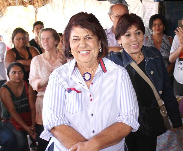 Tereza Namme desenvolve há 30 anos trabalho social no Estado/Foto:reprodução