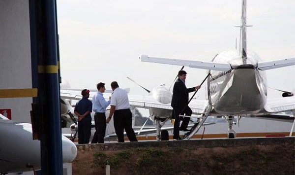 empresário Benedito Rodrigues de Oliveira Neto, dono de um avião apreendido durante a campanha com R$ 116 mil
