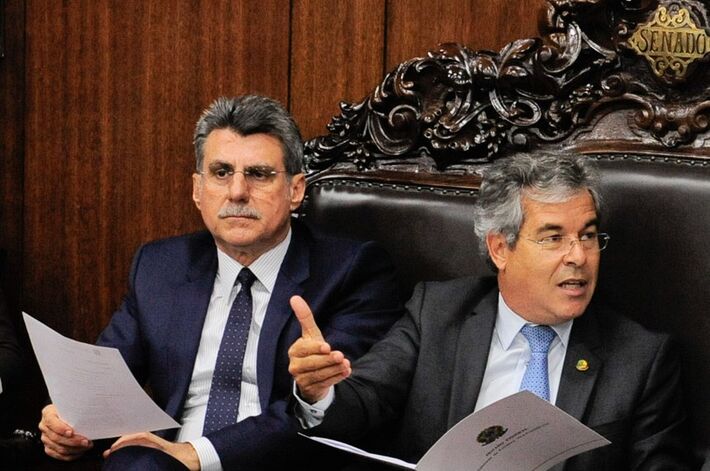 Senadores Romero Jucá (esq) e Jorge Viana (dir) fazem parte da Comissão - Foto Agência Seando