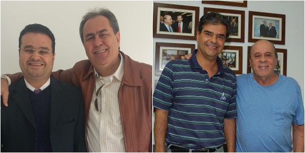 Fábio Trad, Antônio Lacerda, Nelson Trad Filho e Antonio João.