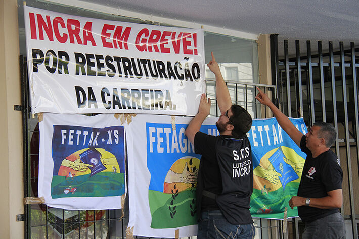 Na Capital, greve de servidores do Incra iniciou na sexta-feira