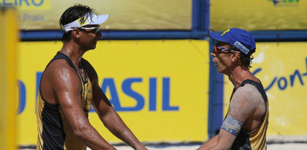 Ricardo e Emanuel, retornaram parceria pensando nas Olimpíadas 2016 (Foto Paulo Frank/CBV)