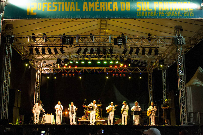 12° festival América do Sul Pantanal, em Corumbá.
