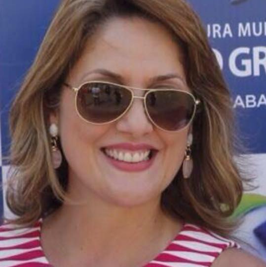 Vice-primeira dama Andreia Olarte/Foto: reprodução Facebook