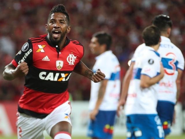Rodinei foi quem abriu o placar para o Flamengo hoje na disputa