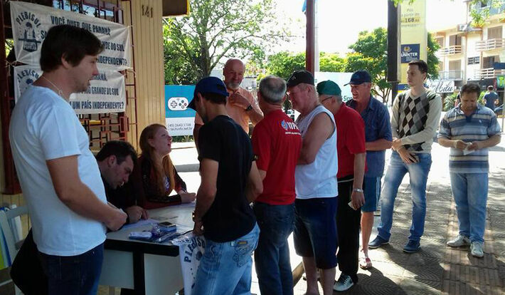 Maioria dos participantes do Plebisul votou pela separação dos três estados do Sul do Brasil