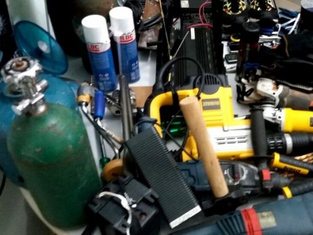 Equipamento, utilizado nos arrombamentos, foram apreendidos com a quadrilha