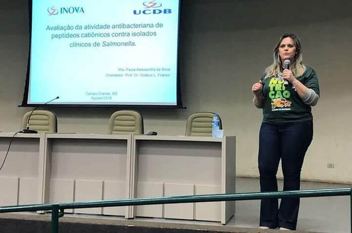 Paula Alessandra da Silva, nutricionista e professora da UCDB