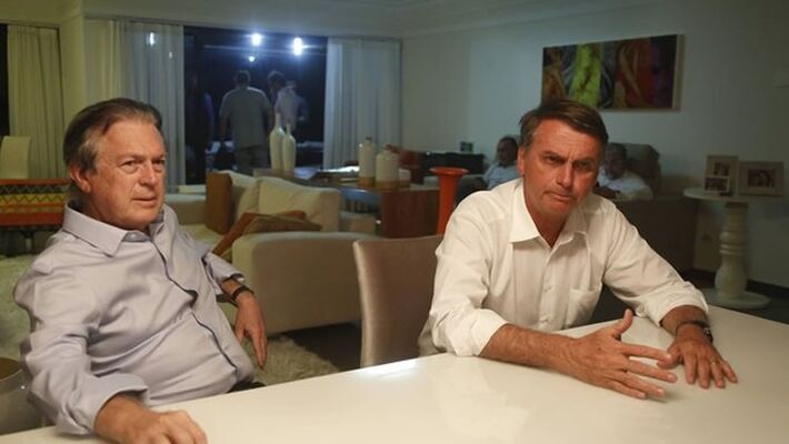 Luciano Bivar e o presidente Jair Bolsonaro
