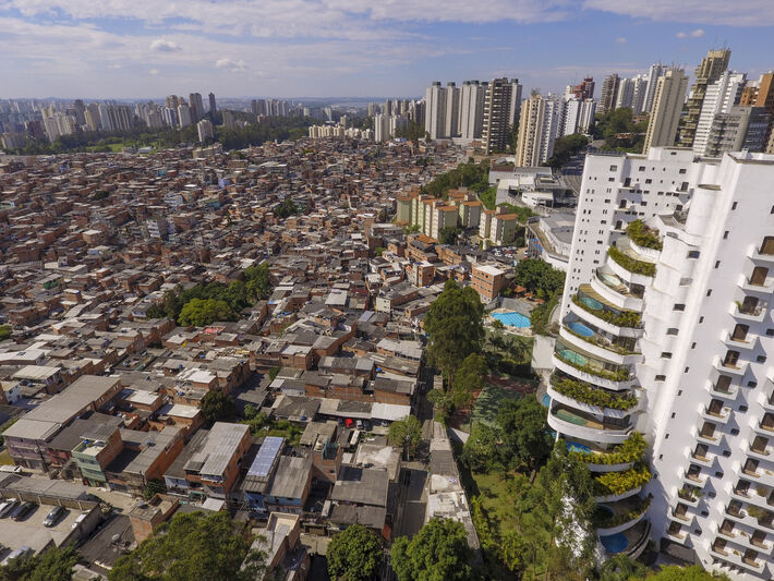 A favela de Paraisópolis