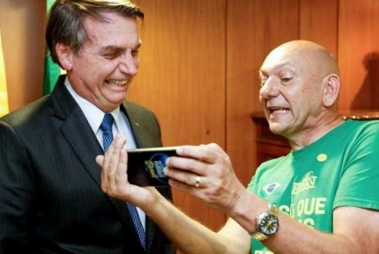 Bolsonaro e Luciano Hang