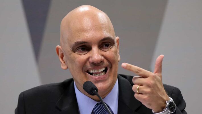 O ministro do Supremo, Alexandre Moraes
