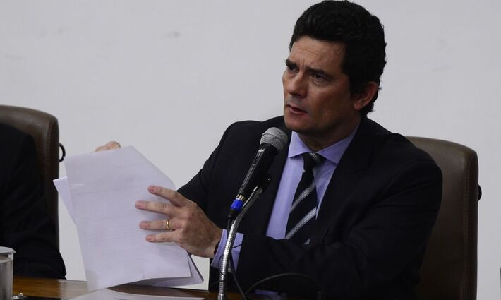 Ex-ministro da Justiça Sergio Moro anuncia saída do governo (24.abr.2020)