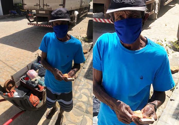 O homem que devolveu a bolsa