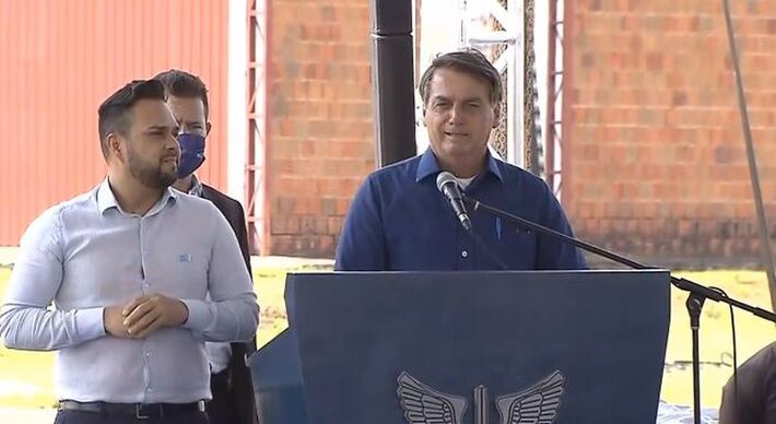 Presidente Jair Bolsonaro inaugurou estação radar da FAB na manhã desta terça-feira (18), em Corumbá (MS)