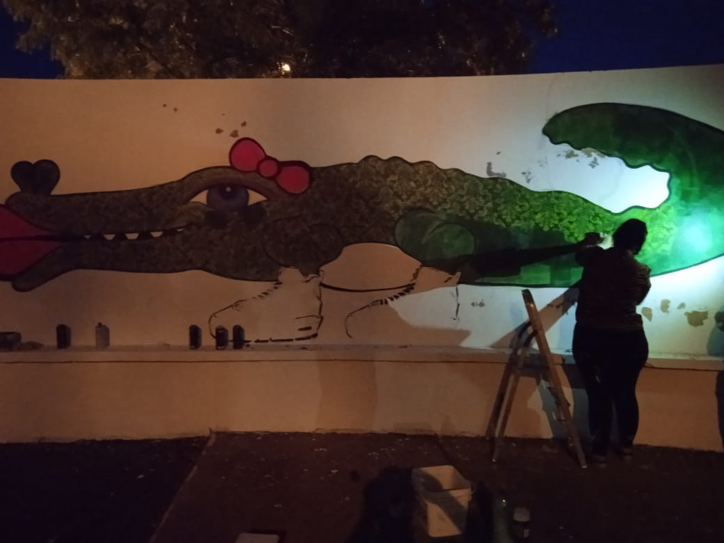 Marilena passou dia e noite, para entregar obra finalizada em 39h