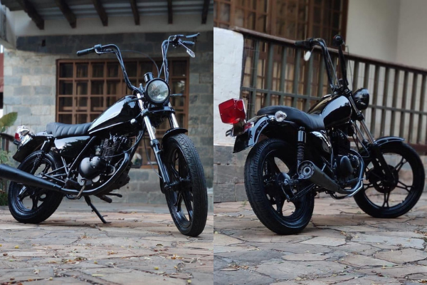Moto Clube rifa moto customizada e busca ONG de combate à fome em
