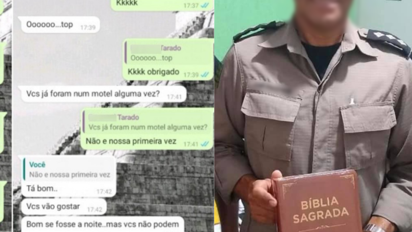 Evangélico famoso pela rigidez, Capitão da PM chama crianças para ir ao  motel; 