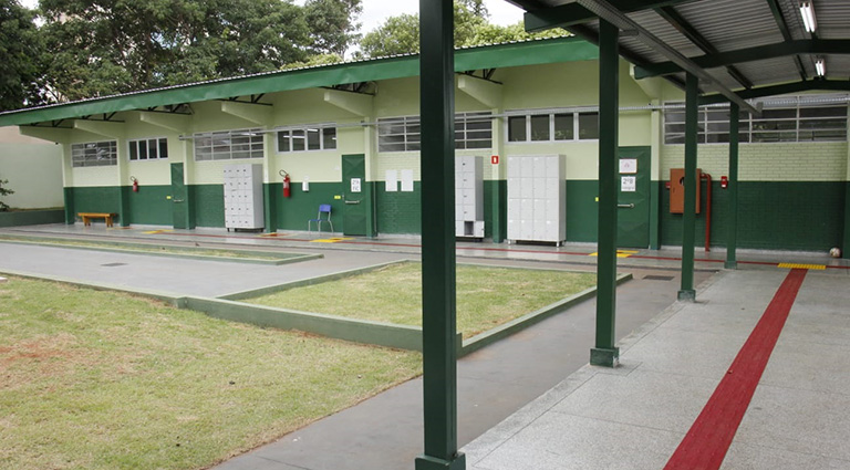 Escola Estadual Presidente Médici. Foto: Chico Ribeiro