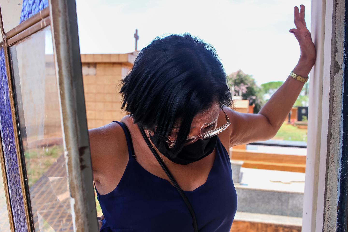 Filha disse que aguarda a irm&atilde; para ir at&eacute; a delegacia nesta ter&ccedil;a. Foto: Tero Queiroz