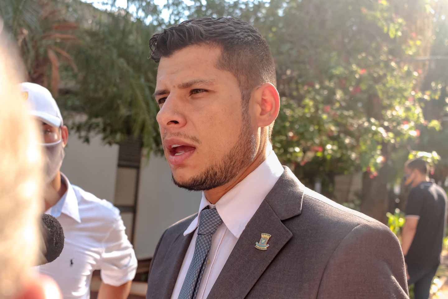 Esse &eacute; o vereador Tiago Vargas. Foto: Tero Queiroz