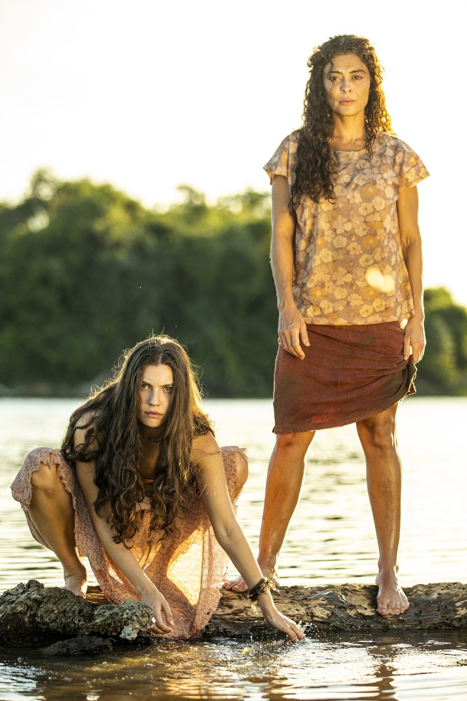 Juma e Maria Marruá em 'Pantanal'  Foto: Globo