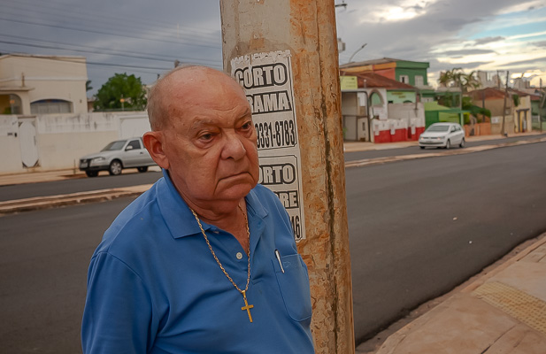 Manoel Gonçalves Neto,  de 85 anos. Foto: Tero Queiroz