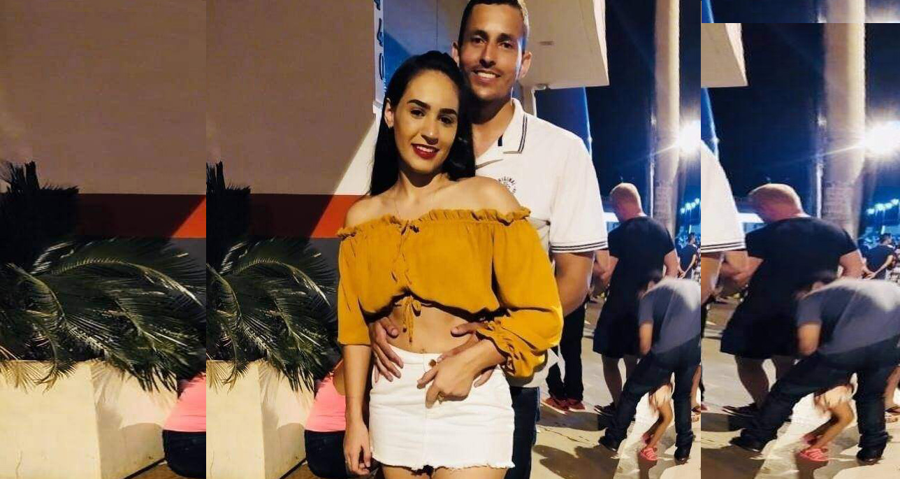 Nas redes ele se declarava para sua vítima. Foto: Redes sociais 