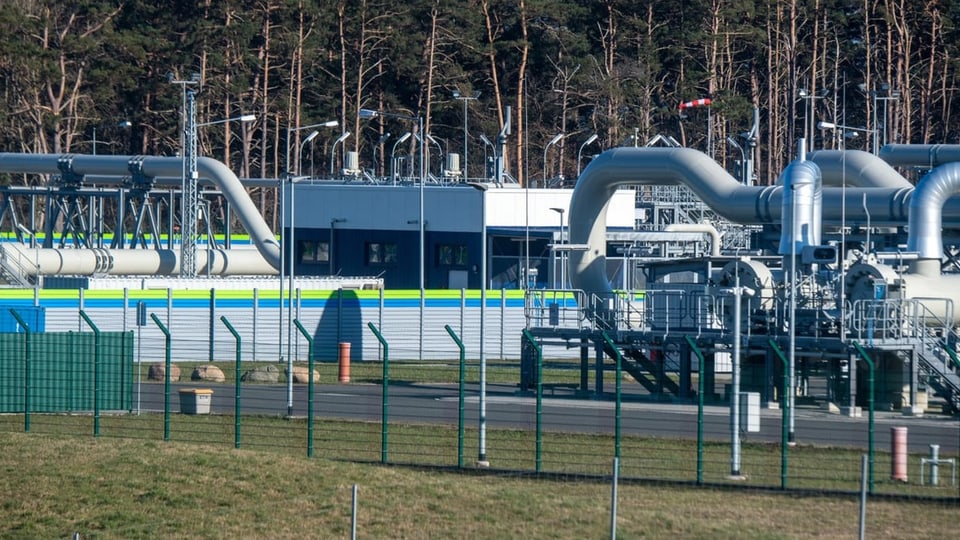 "Nord Stream 2 AG" investiu cerca de 7,4 bilhões de euros na construção do gasoduto da Rússia para a Alemanha. FOTO: PEDRA CHAVE | SRF
