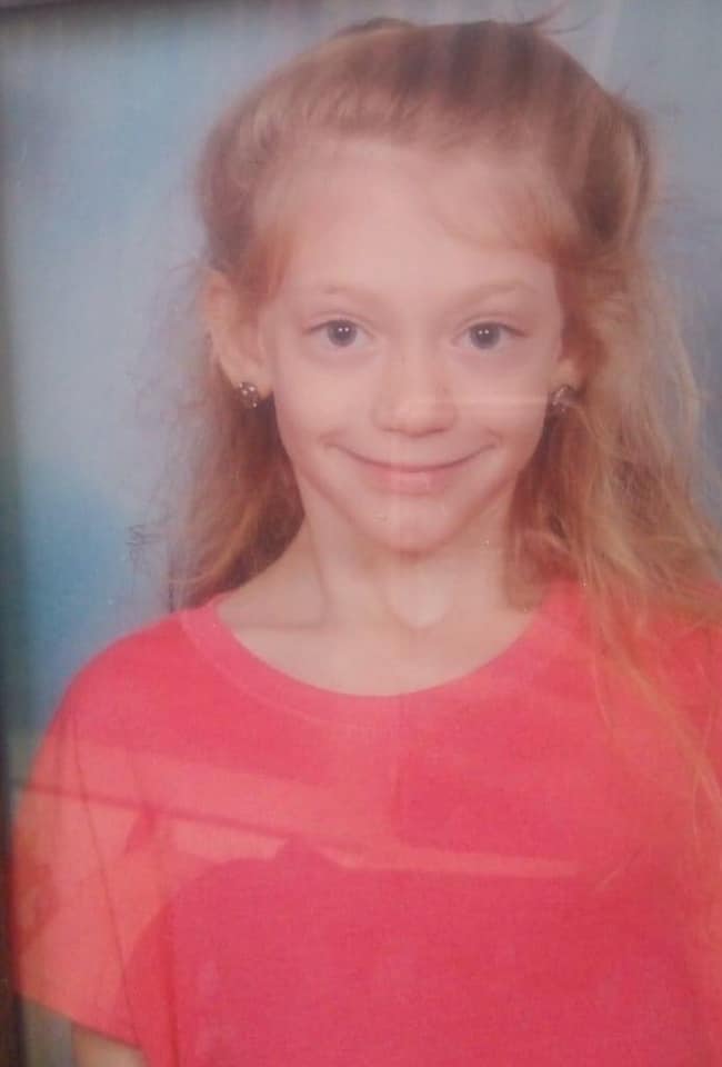 Essa foi Miranda, assassinada aos 11 anos. Foto: Redes 