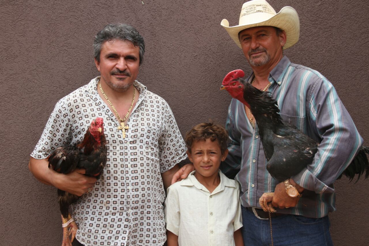 Da esquerda para a direita: Espedito di Montebranco, Denio Leite e Lourenço Vilarim. Foto: Reprodução 