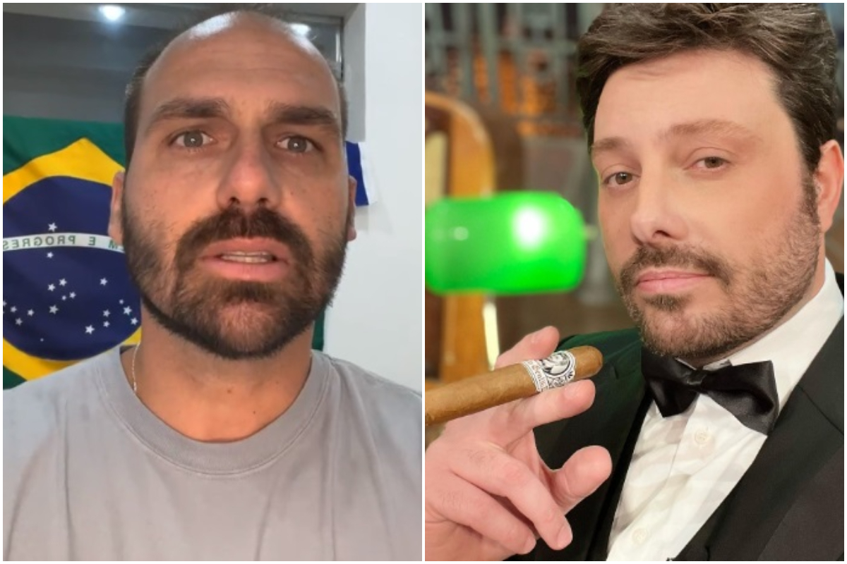 Danilo Gentili Xinga Eduardo Bolsonaro De Vagabundo E Dispara Vai