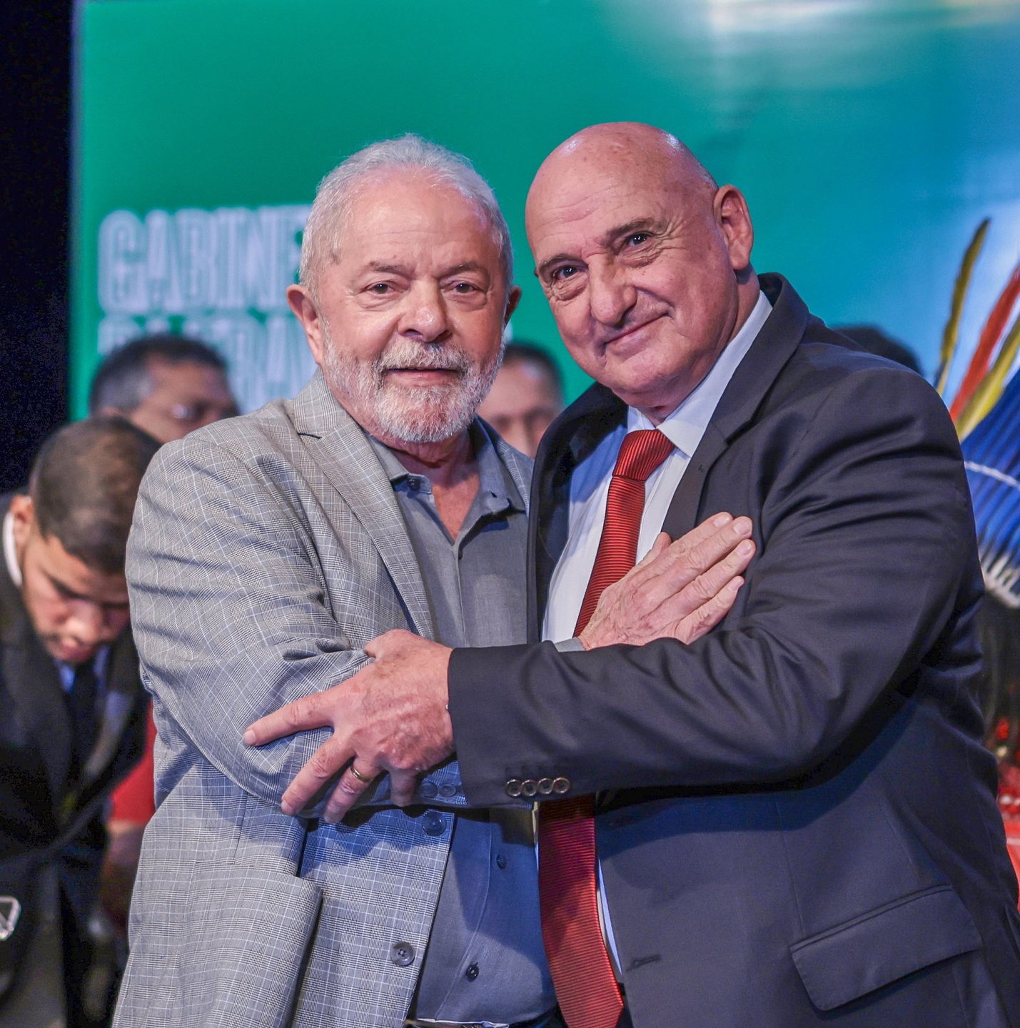 29.12.2022 - Lula e o General Gonçalves Dias, futuro Ministro do Gabinete de Segurança Institucional (GSI). Foto: Ricardo Stuckert