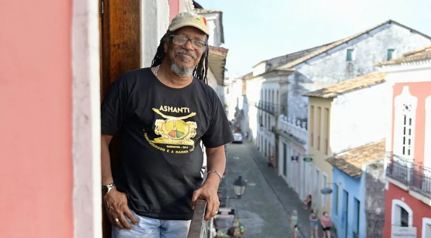 João Jorge Rodrigues, presidente do Olodum e escolhido para comandar a Fundação Cultural Palmares no governo Lula. Foto: Reprodução/Instagram
