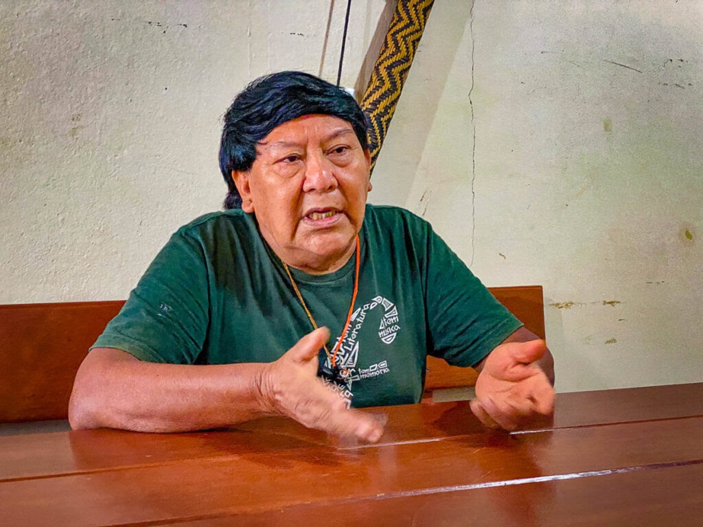 Davi Kopenawa Yanomami (Foto: Felipe Medeiros/Amazônia Real)
