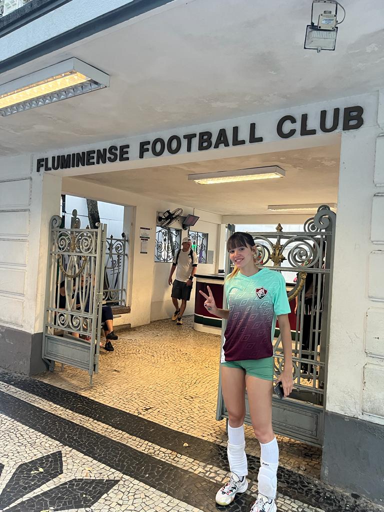 Essa &eacute; Bruna Brandt, escalada para atuar como ponteira da equipe Sub-19 do Fluminense. Foto: Divulga&ccedil;&atilde;o