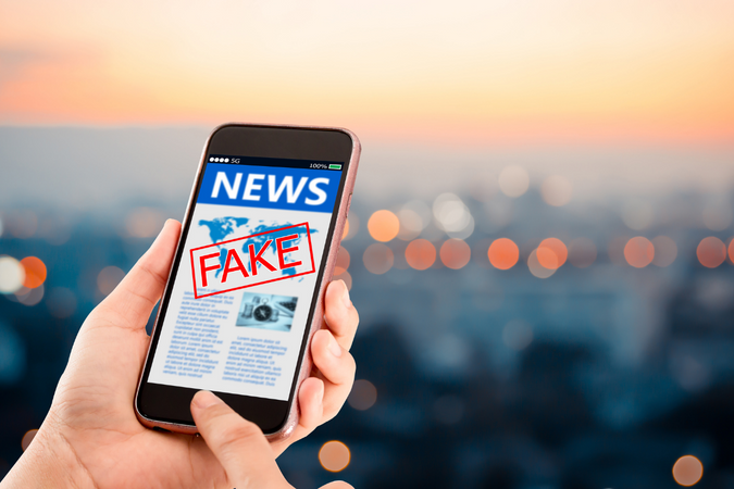 Notícias falsas estão surgindo como um desafio social
