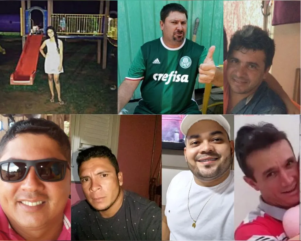 Vítimas foram mortas em um bar, em Sinop, a 503 km de Cuiabá, na tarde dessa quarta-feira (21).  Foto: Reprodução