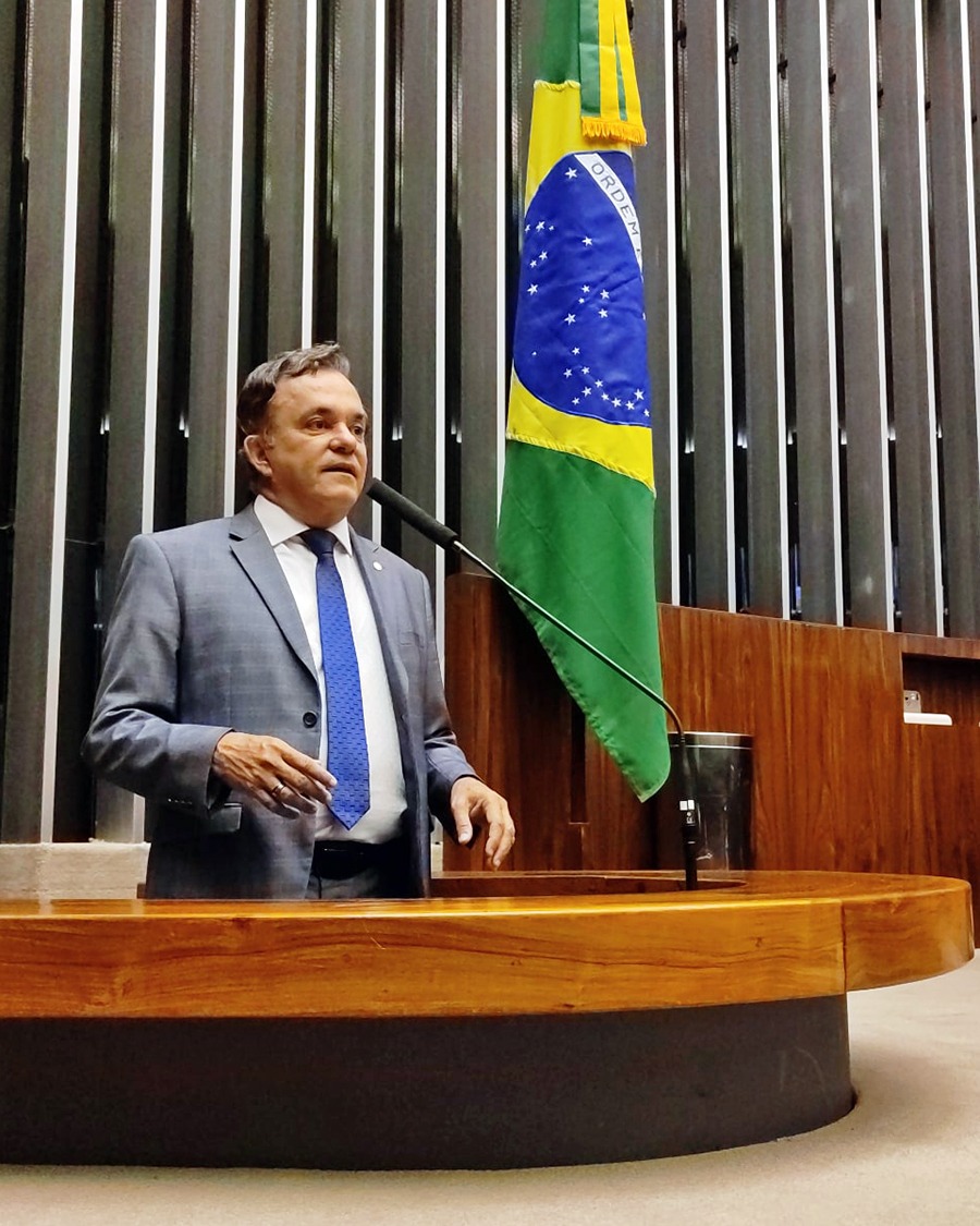 Vander Loubet no Congresso Nacional. Foto: Reprodução