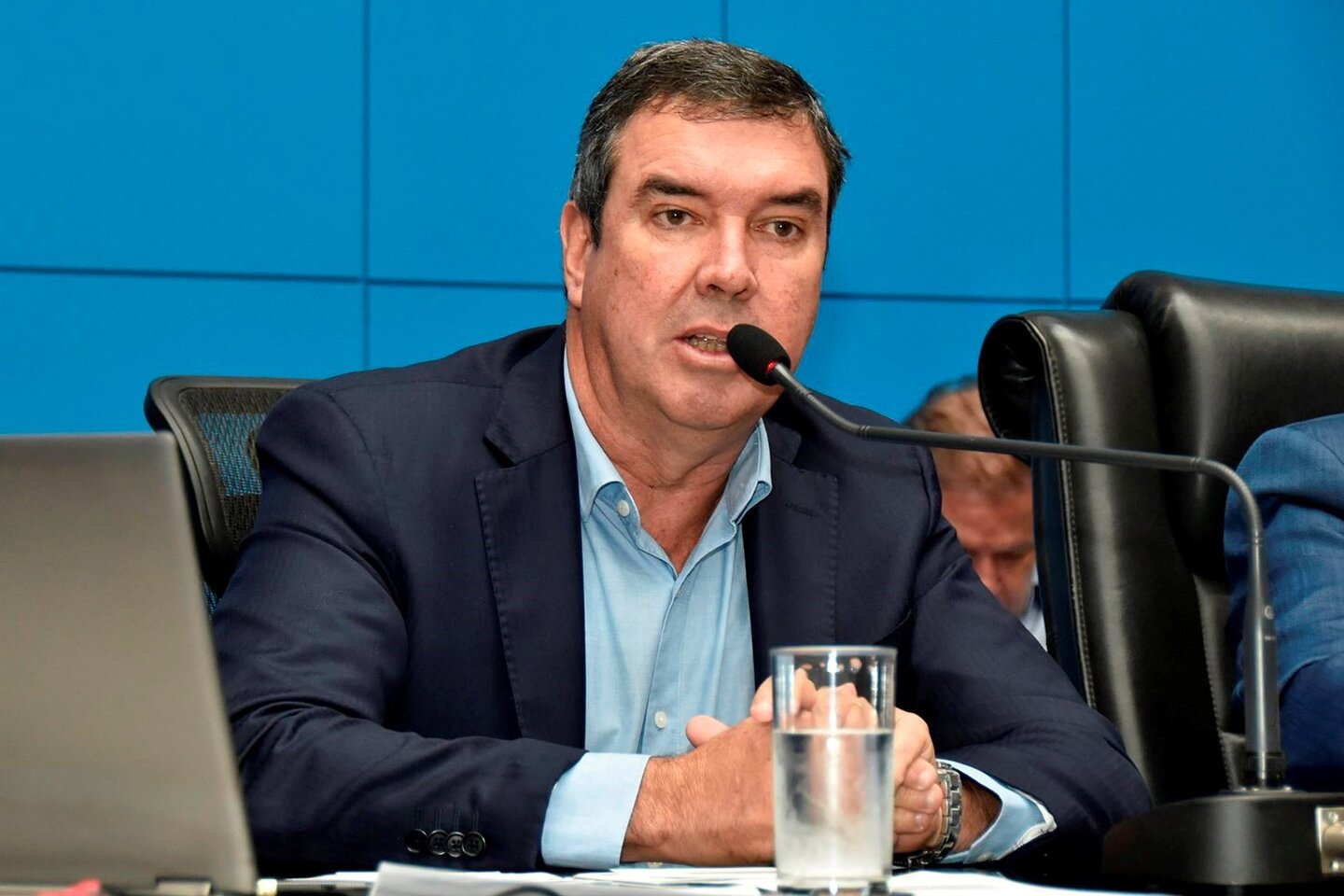 Governador Eduardo Riedel enfatizou o papel da ALEMS. Foto: Wagner Guimarães
