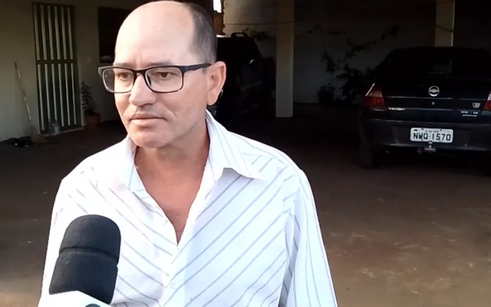 Yres Guimarães, de Rio Verde, que consta na lista da AGU como sendo financiador de atos golpistas; ele nega  Foto: Reprodução/TV Anhanguera